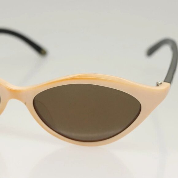 CHANEL Sunglasses plastic Beige CC Auth SW1020 - Picture 5 of 10